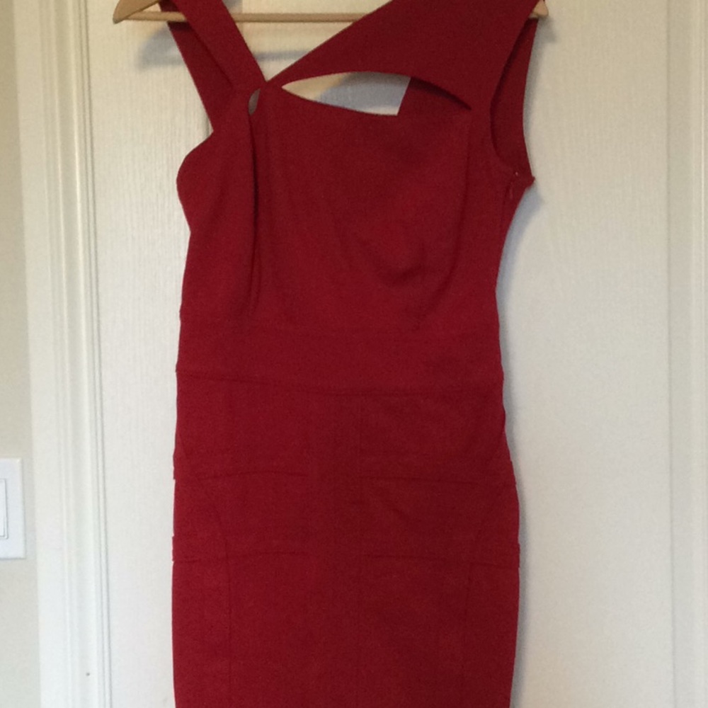 Red dress